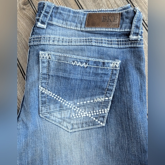 BKE Women's Boot Cut Jeans - Blue - Picture 3 of 12